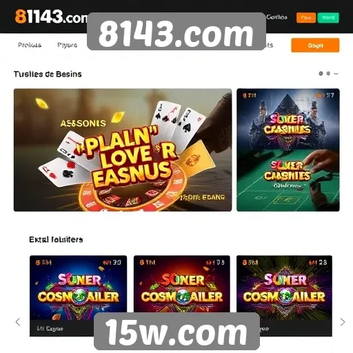 Características principais do site 8143.com